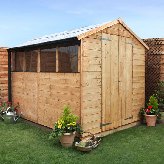 8 x 6 Garden Shed  - BillyOh 4000 Lincoln Tongue and Groove Garden Shed